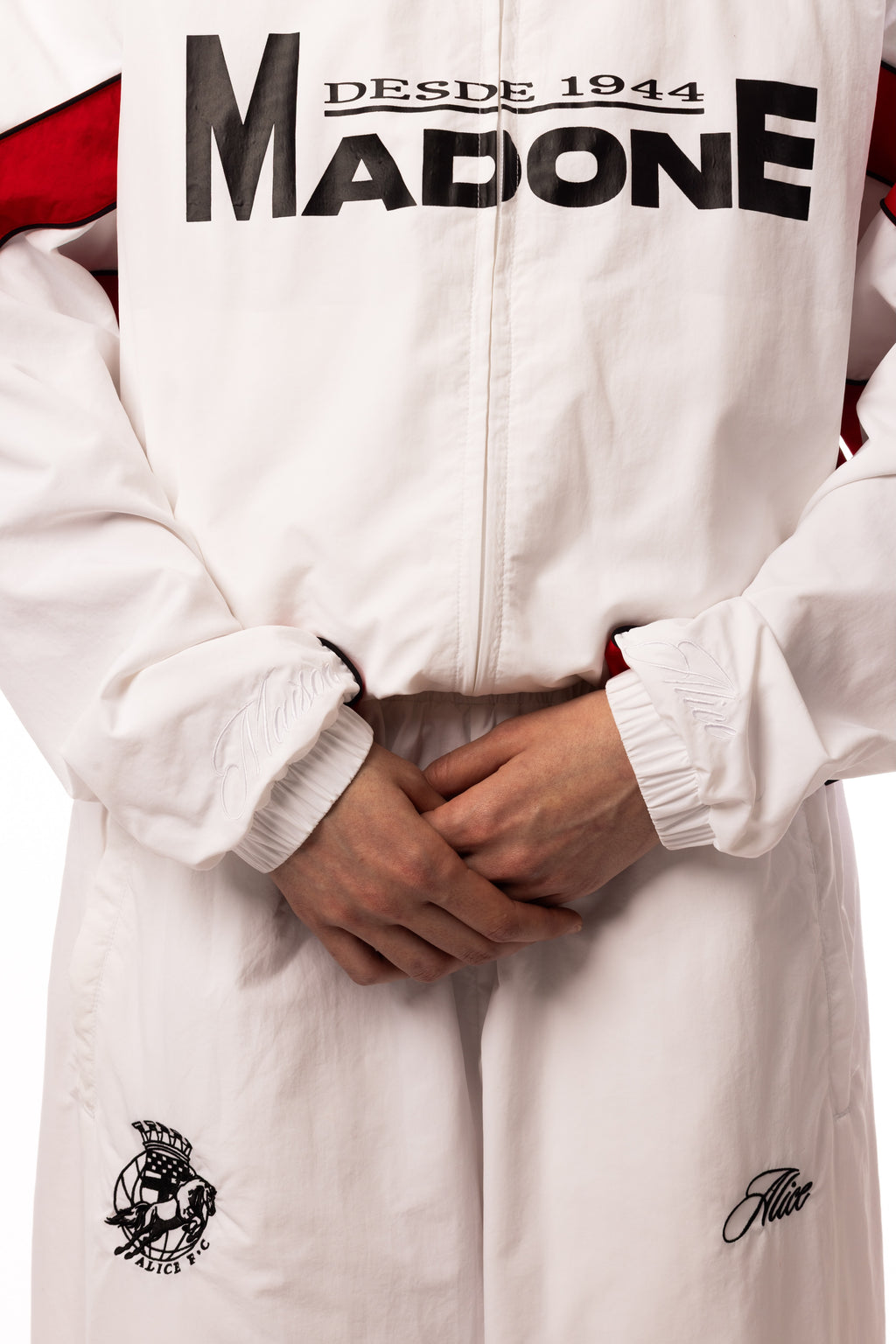 LA VESTE DE TRACKSUIT ALICE BLANCHE