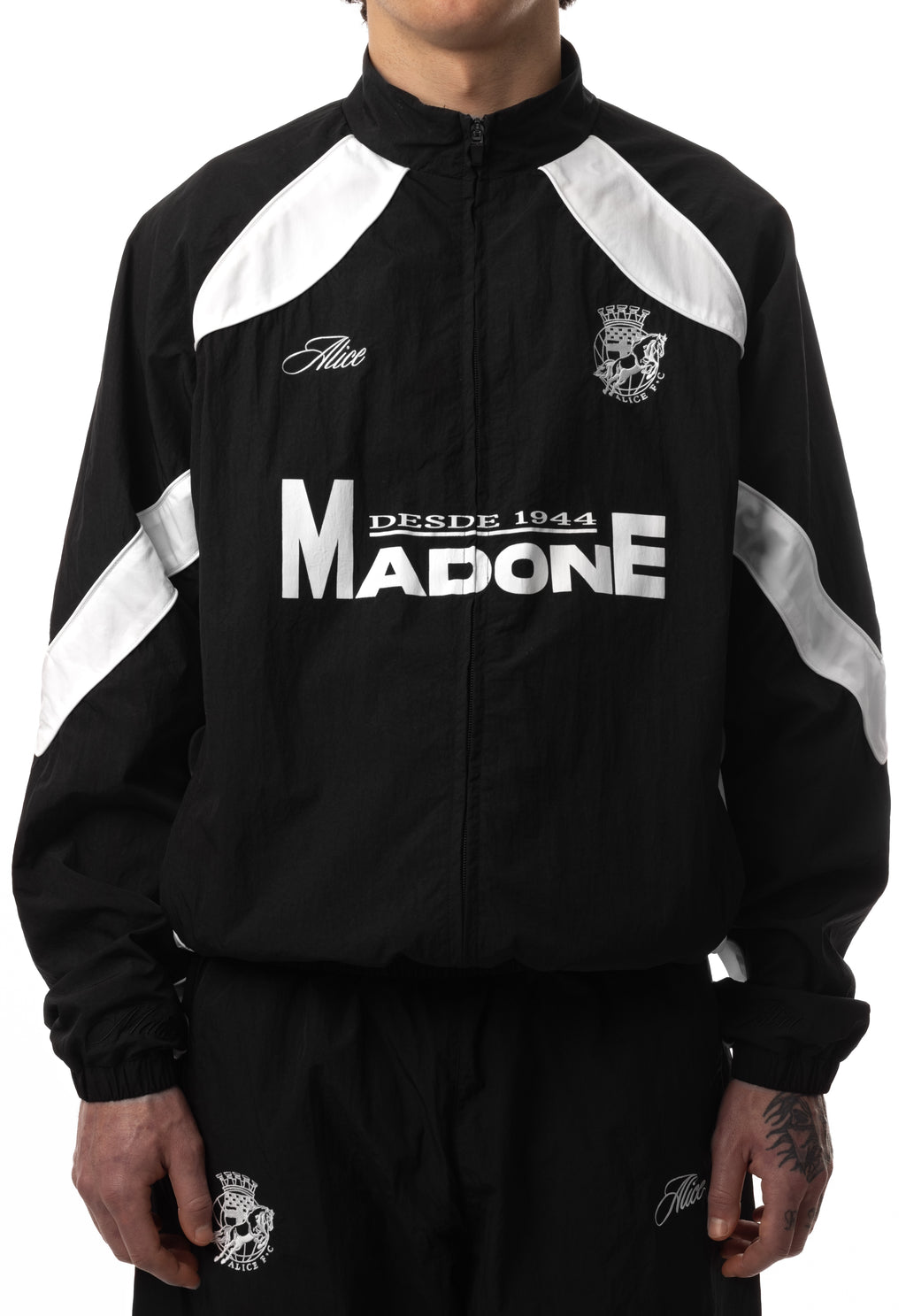 LA VESTE DE TRACKSUIT ALICE NOIRE