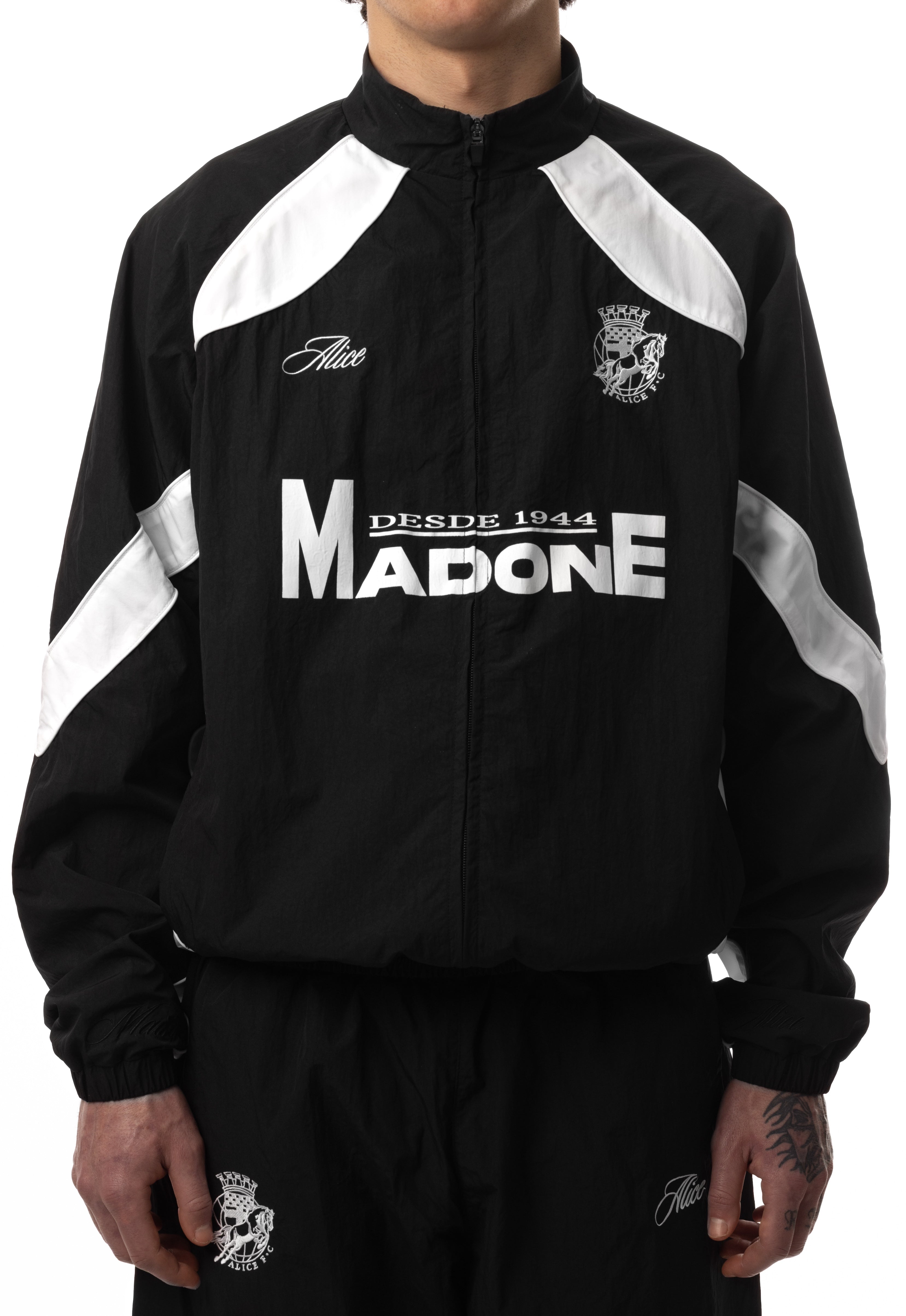 LA VESTE DE TRACKSUIT ALICE NOIRE