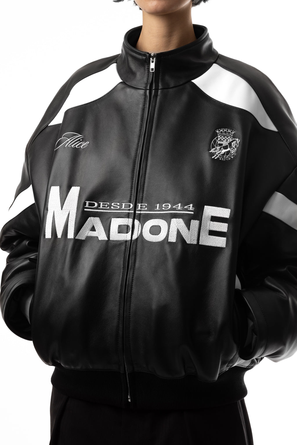 LE BOMBER EN CUIR ALICE