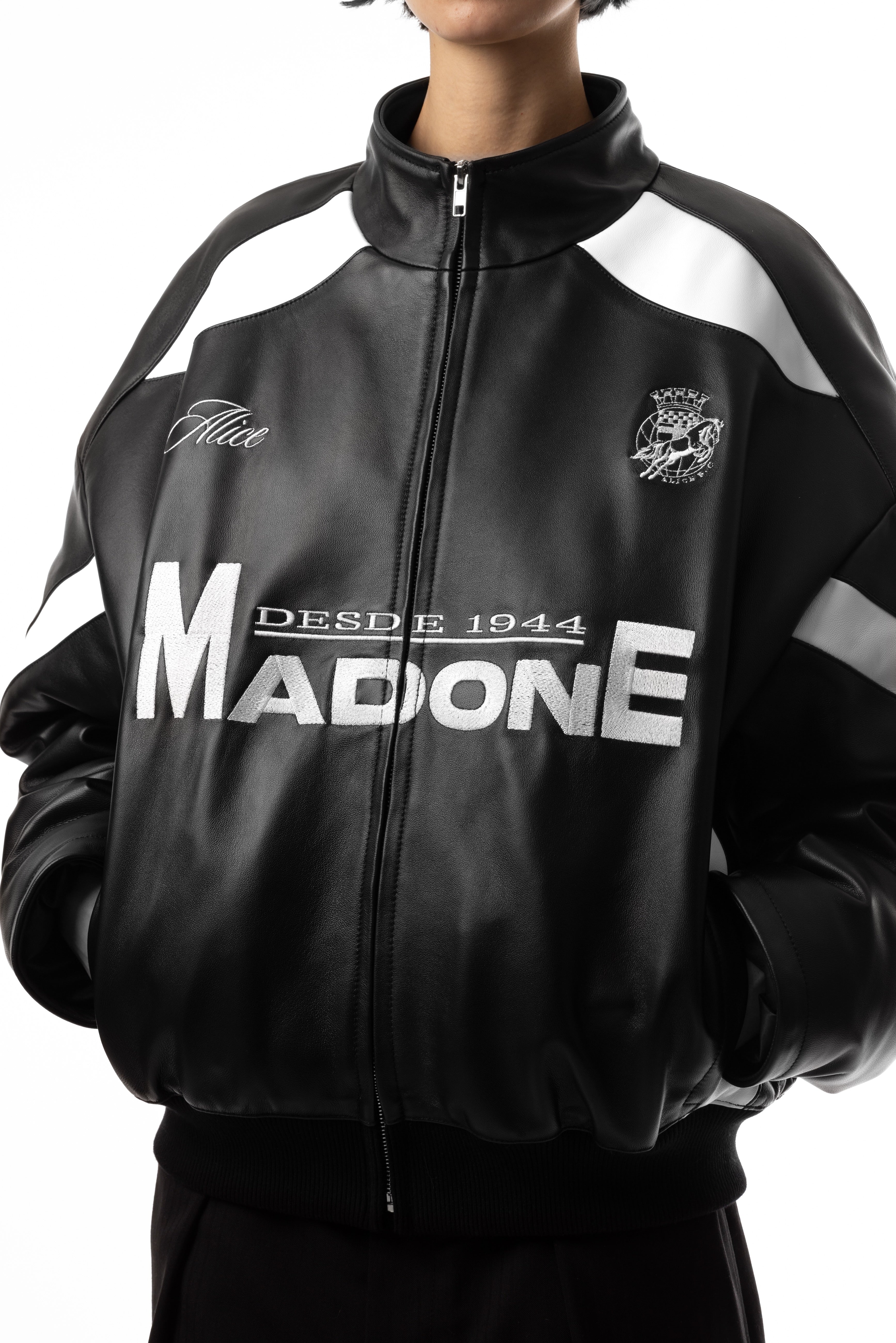 LE BOMBER EN CUIR ALICE