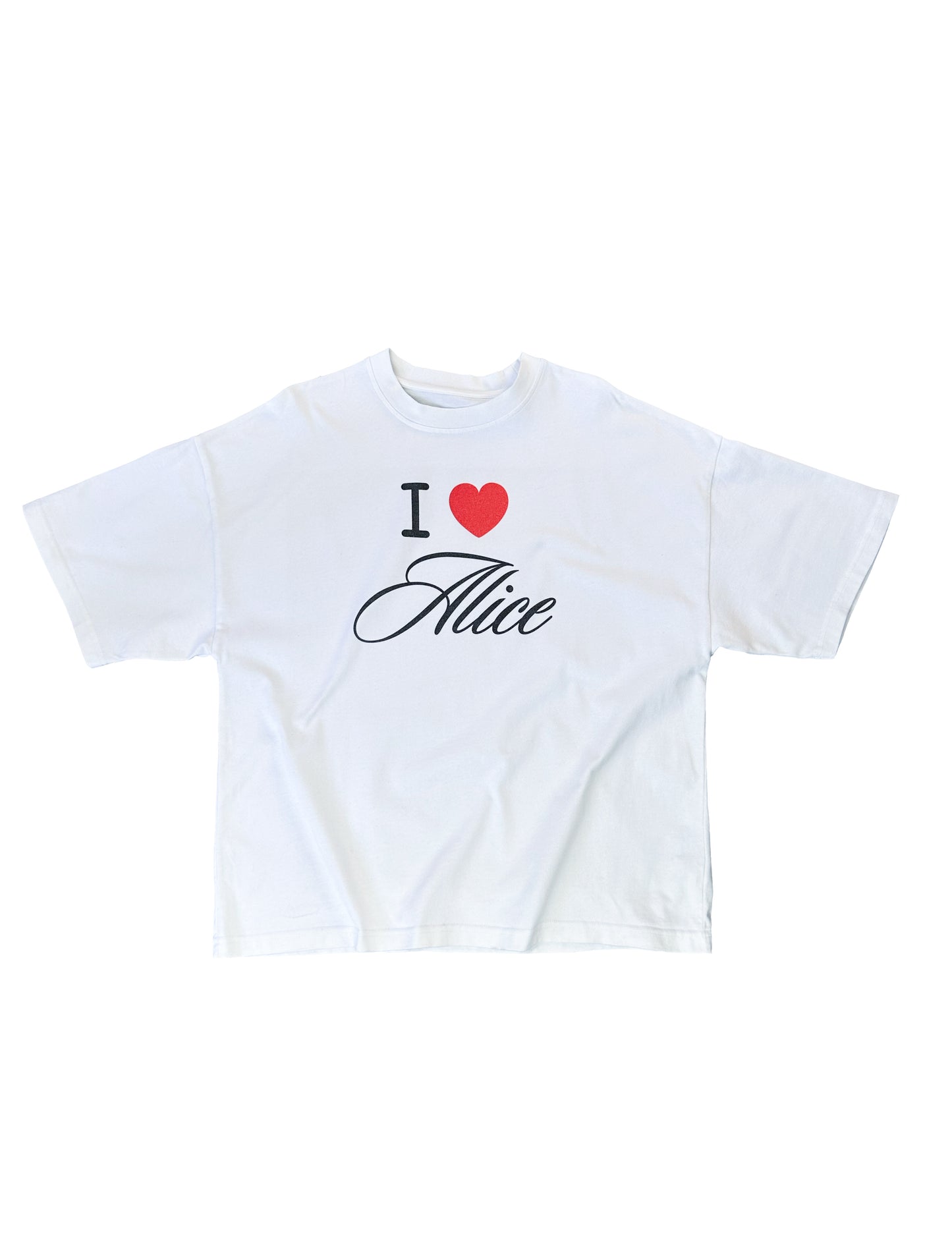 Tee Shirt I LOVE ALICE