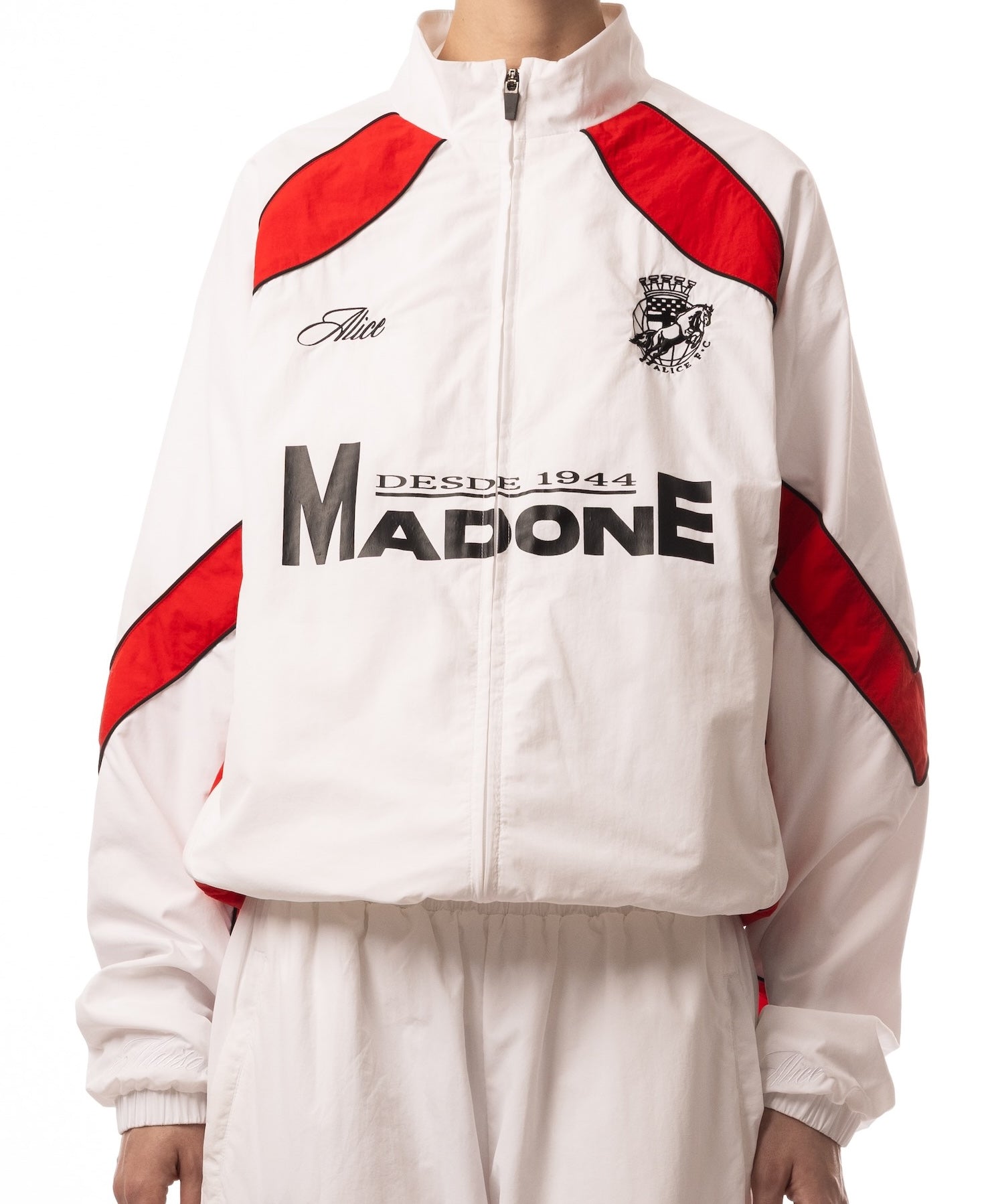 LA VESTE DE TRACKSUIT ALICE BLANCHE