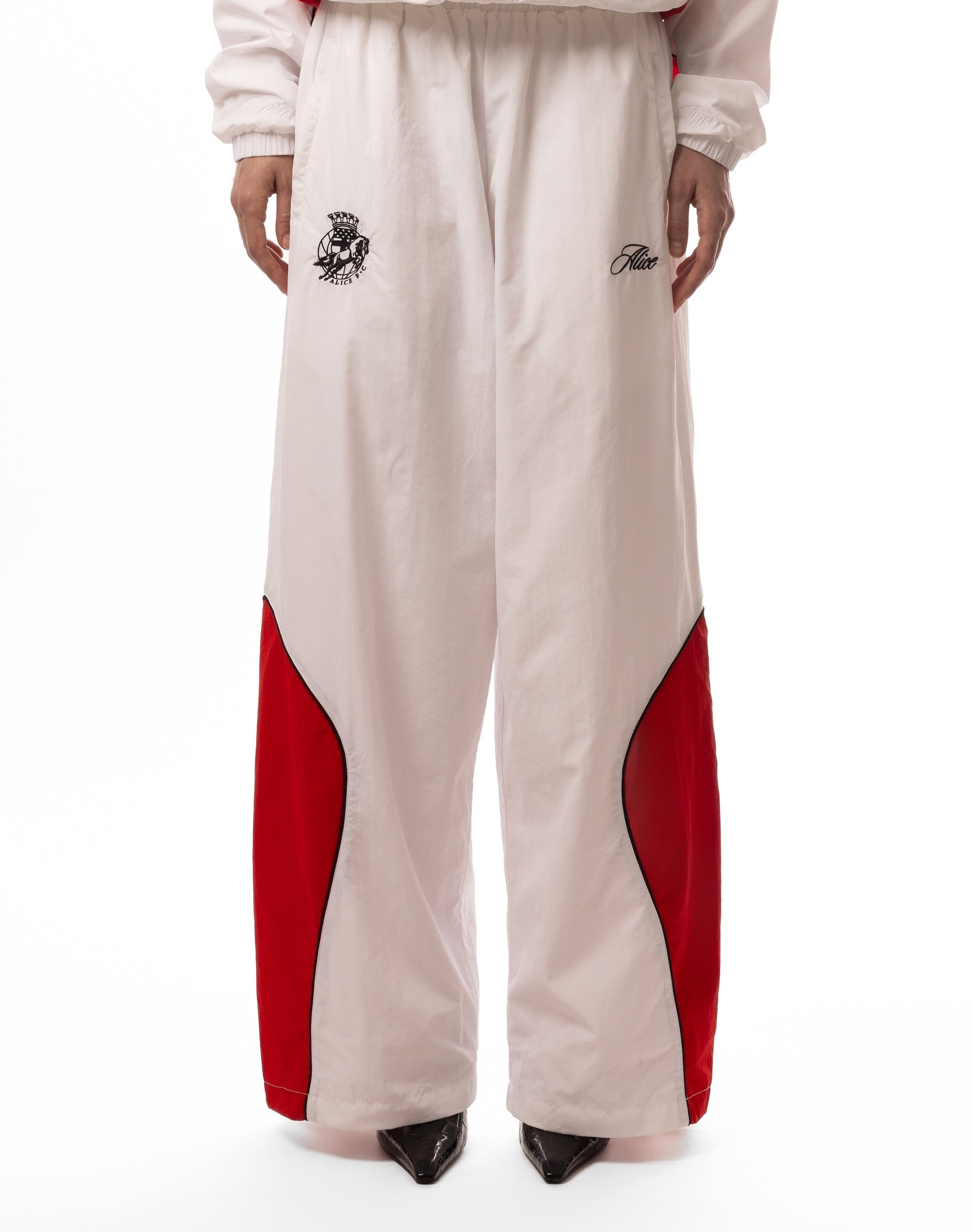 LE PANTALON TRACKSUIT BLANC