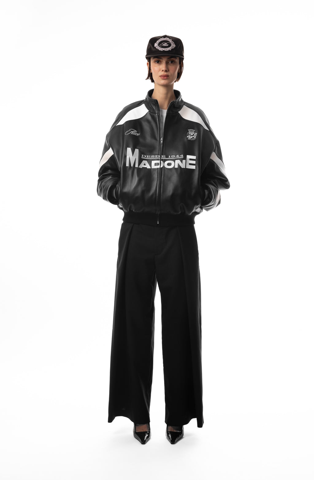 LE BOMBER EN CUIR ALICE