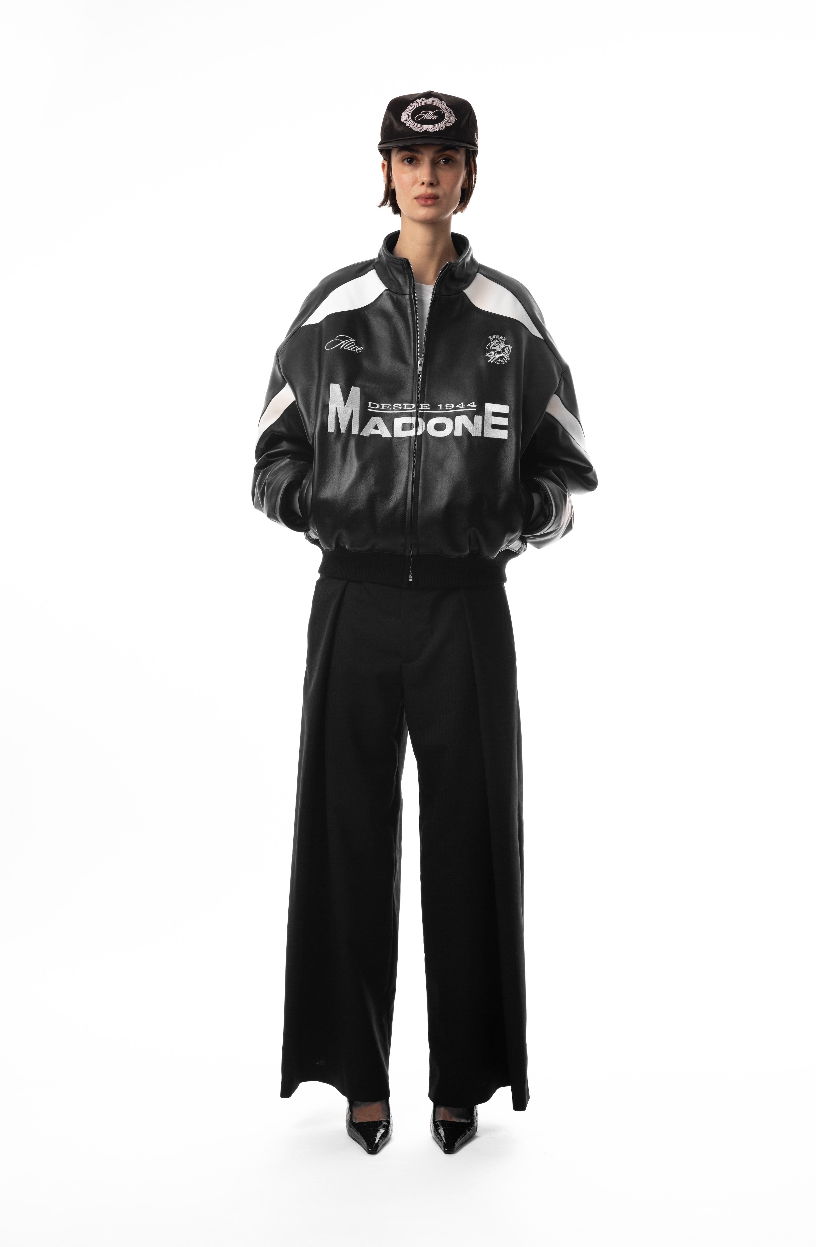 LE BOMBER EN CUIR ALICE