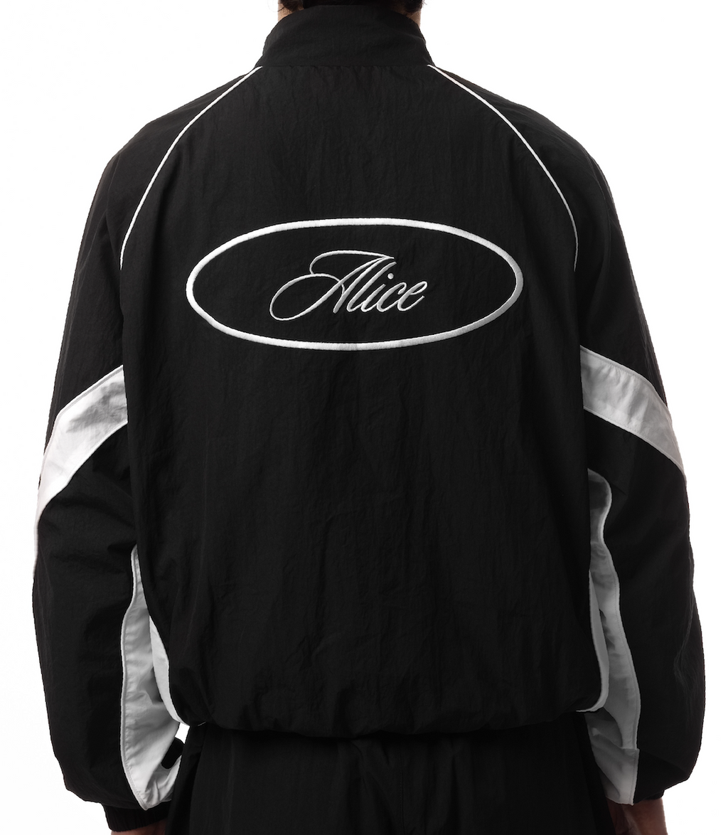 LA VESTE DE TRACKSUIT ALICE NOIRE